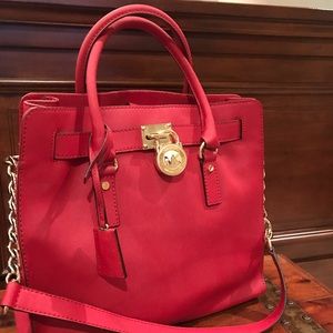 Michael Kors Large Red Purse